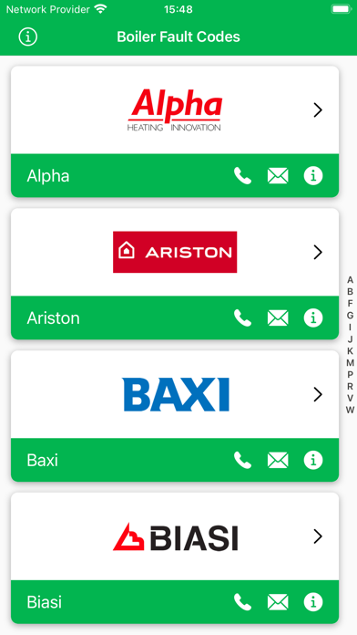 Fault Codes app screenshot