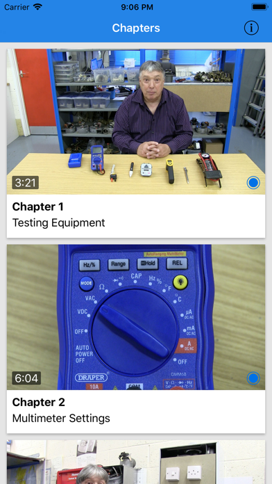 Multimeter app screenshot